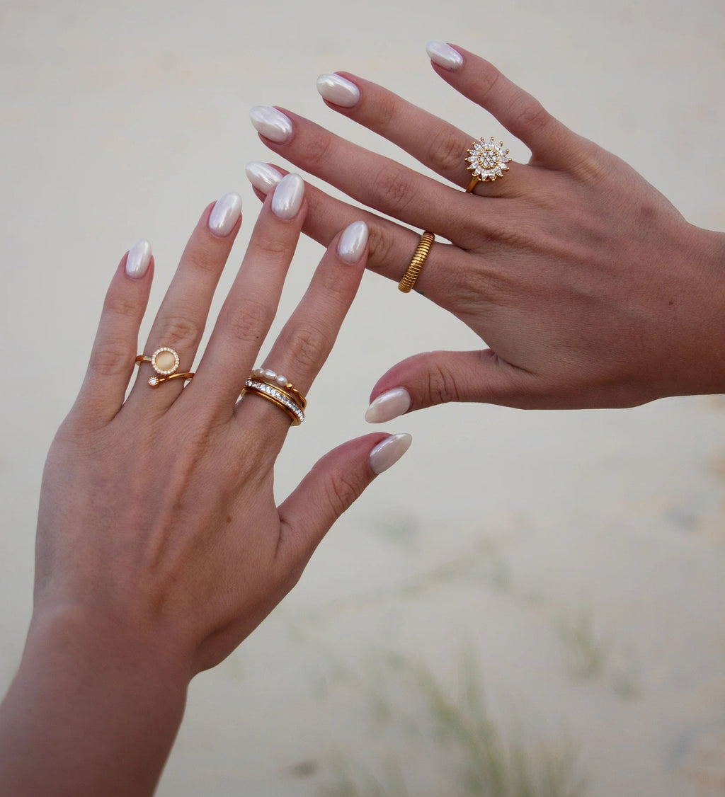 Opal Döner Endişe Yüzüğü